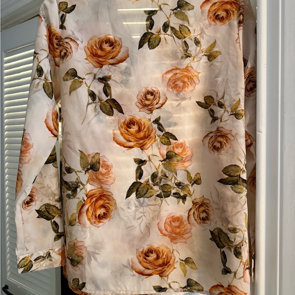 Philosophy Floral Blouse Small - Picture 6 of 6